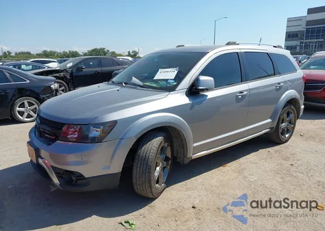 2016 Dodge Journey Crossroad Plus из США, поврежденный, VIN 3C4PDCGB7GT107619